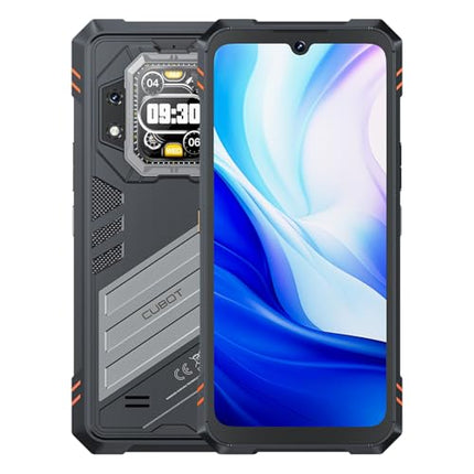 Cubot Kingkong Star 2-6.72" FHD+ nutitelefon, 24GB (12GB+12GB) RAM, 256GB ROM, 100 MP kolmekordne kaamera + 5 MP makro, 5100mAh aku, Android 14, MediaTek Dimensity 8200, must