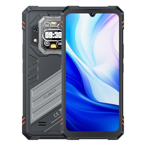 Cubot Kingkong Star 2-6.72" FHD+ nutitelefon, 24GB (12GB+12GB) RAM, 256GB ROM, 100 MP kolmekordne kaamera + 5 MP makro, 5100mAh aku, Android 14, MediaTek Dimensity 8200, must