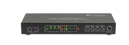 FeinTech VMS02400 HDMI 2.0 maatrikslüliti jaotur 2 sisendit 4 väljundit heliekstraktor 4K 60Hz HDR