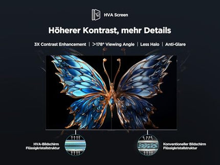 TCL 43V6C 43-tolline 4K UHD nutiteler – HDR10+, HVA-paneel, Dolby Vision, Google TV, HDMI 2.1, DVB-T2/C/S2, Bluetooth 5.2, hääljuhtimine Alexa ja Google Assistantiga