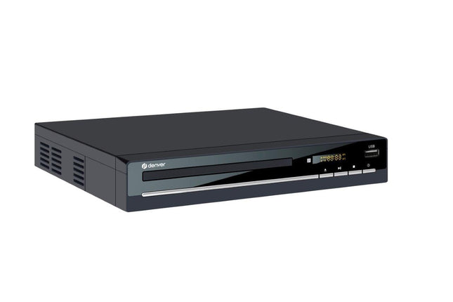 Denver DVH-7787 Ühendkuningriigi versioon – kompaktne DVD-mängija, mitme regiooni/kõik regioonid, Full HD 1080p ülesskaleerimine, HDMI, SCART ja komposiitvideo ühendused, USB-port ja kaugjuhtimispult