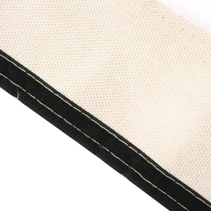 2 komplekti kuumakilpi alumiiniumitud voolikut, 600 x 106 mm isoleeritud traadist voolikukate, isoleeritud traadist voolikukate valkjas kuumakilp hõbedane vooliku juhtme kaitsebarjäär