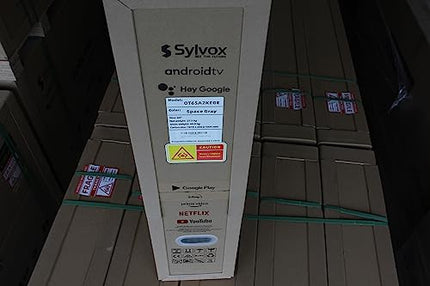 SYLVOX 65-tolline õueteler - 4K UHD nutikas Android-teler, 2000 niti, IP55 veekindel, päikesevalguses loetav - häälassistendi ja ekraanipeegeldusega - ideaalne basseiniäärde, aeda, terrassile