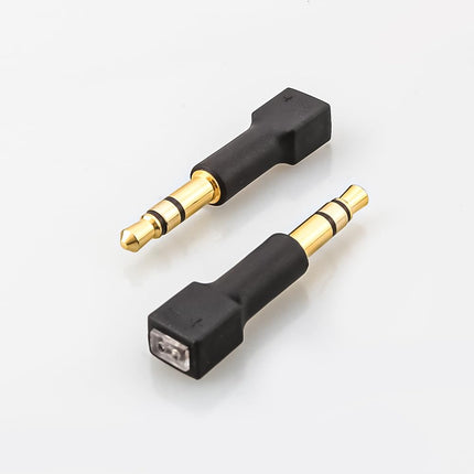 0,78 mm emane - 3,5 mm isane kõrvaklapiadapter, adapter DENON AH-D9200 D7200 Sony MDR-Z1R MDR-Z7 Hifiman HE1000 jaoks, ühendamiseks 3,5 mm audio kõrvaklappidega (0,78 mm kuni 3,5 mm)