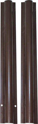 External cable cap (2 x 60 cm cover + covers, brown)