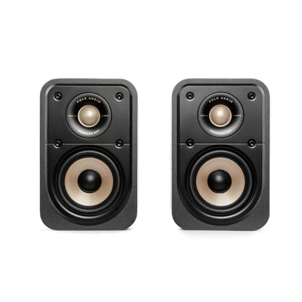Polk Audio Signature Elite ES10 kõrgresolutsiooniga ruumilise heli kõlarid kodukinole, stereokõlarid, satelliitkõlarid, HiFi, kõrgresolutsiooniga sertifitseeritud, Dolby Atmose ja DTS:X-iga ühilduv (paar)