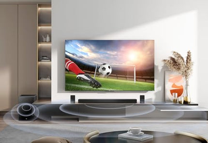 TCL Q85H 7.1.4-kanaliline RayDanz Technology heliriba juhtmevaba subwooferi ja kõlaritega