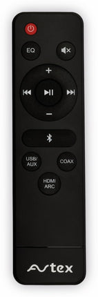 Avtex SB195BT teleri heliriba ja Bluetooth-kõlarisüsteem, 12/24 V, must