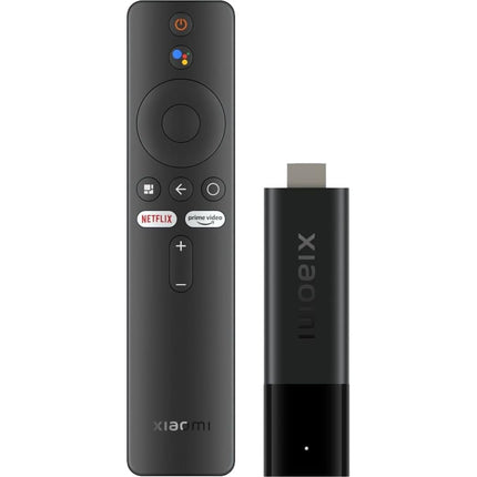 Xiaomi 4K nutiteleri pulk (neljatuumaline protsessor, 2 GB muutmälu, 8 GB ROM, Android TV 11 koos Google Play poe, Chromecasti, Dolby Atmose ja Visioniga, Bluetooth-pult Google Assistantiga ja Netflix + Prime Videoga)