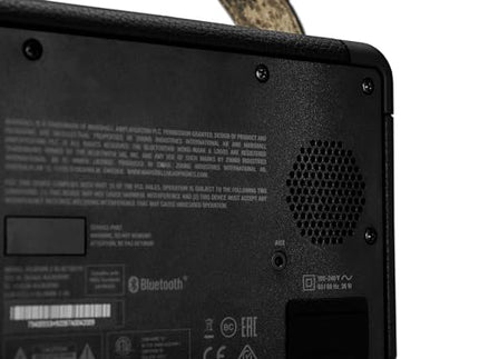Marshall Kilburn II Bluetooth Portable Water-Resistant Speaker, Wireless - Black and Brass