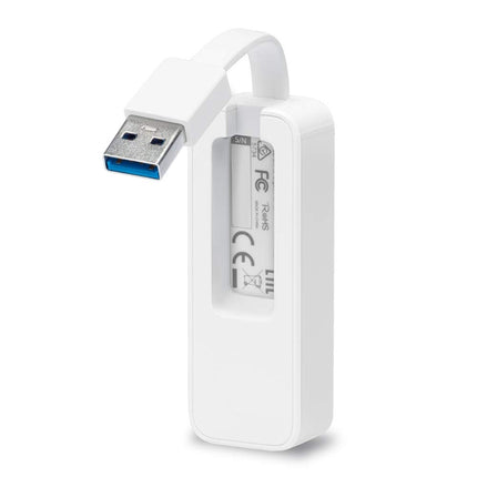 TP-Link UE300 USB-Etherneti adapter, USB 3.0 - RJ45 1000Mbps Etherneti LAN-võrguadapter, ühenda ja mängi Windows 11/10, Mac OS ja Linux OS-iga, kokkupandav ja kaasaskantav disain (2 tk pakk)