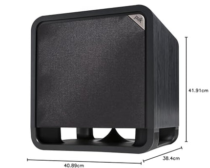 Polk Audio HTS 10 aktiivsubwoofer kodukino helisüsteemidele ja muusikale, 10" bassikast, 200 vatti, must