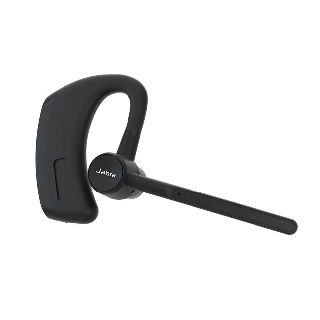 Jabra Perform 45 Mono Bluetooth peakomplekt kõrvakonksuga, integreeritud mikrofon ülimüra summutusega, PTT-funktsiooniga, näost näkku kõnerežiimiga ja diskreetse disainiga - must