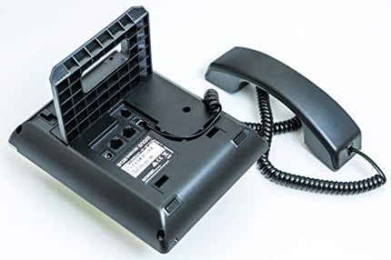 Snom D120 IP-telefon, SIP-lauatelefon, 2 SIP-identiteeti, PoE, graafiline taustvalgustusega ekraan, 360° teavitusindikaator, 5 eelmääratud funktsiooniklahvi, must, 00004361