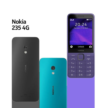 Nokia nutitelefon 235 DS 4G 128 MB RAM sinine