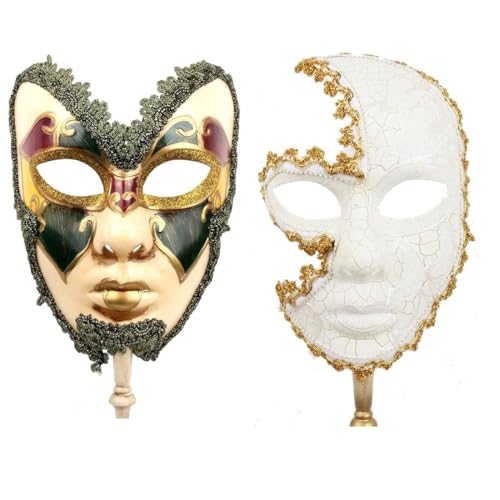 HDCRYSTALGIFTS Veneetsia cosplay maskide paar vardaga Veneetsia muusikaline karneval Mardi Gras maskiballi peokostüümide kaunistus