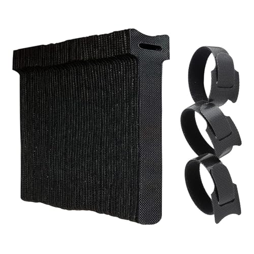 Kaablisidemed, takjakinnitused, reguleeritavad kinnitusrihmad juhtmete haldamiseks, kaablite korraldamiseks, 15 x 1,2 cm, must, 100 tk pakis