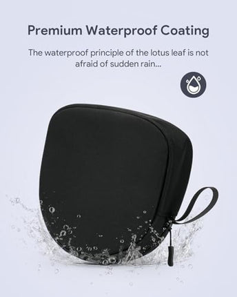 Soft Headphone Case for JBL Tune 510BT/520BT/500BT/720BT/Sony WH-CH520/510/720/710/KVIDIO, Ultra-Thin Headphone Cover, Universal Travel Protective Case, Storage Bag (Black)