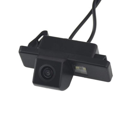 Rear view camera waterproof night vision car rear view camera parking aid reversing system, license plate light (black) for Nissan Qashqai J10 J13 X-Trail Geniss Pathfinder Dualis Sunny Juke