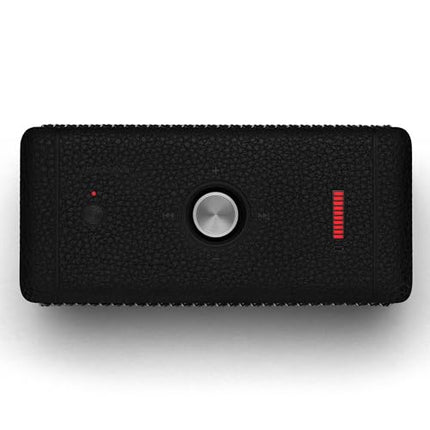 Marshall Emberton II Portable Bluetooth Speaker, Wireless, Pairable, IP67 Dust and Water Resistant, Over 30 Hours Playtime, Fast Charging, Indoor and Outdoor Speaker - Black and Steel
