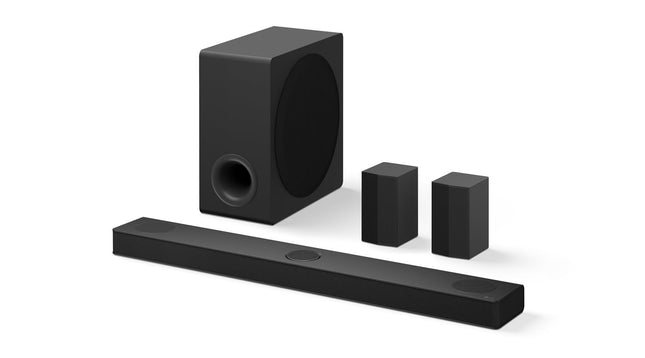 LG DS80TR 5.1.3 Dolby Atmos heliriba (580W) juhtmevaba subwooferiga ja tagumiste kõlaritega (Wow Cast, HDMI, Bluetooth) [2024], must
