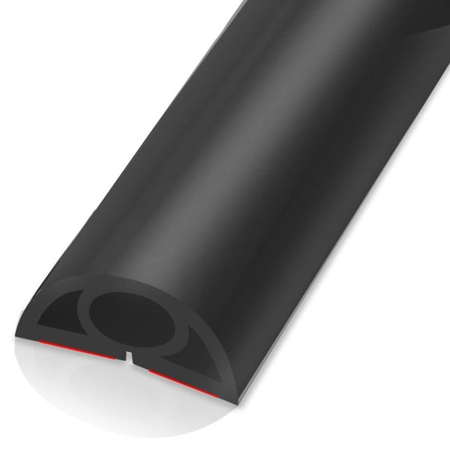 Floor Cable Protector White Floor Cable Duct, 2cm Wide Easy-to-Install Floor Cable Cover, Soft PVC Floor Cable Protector, For Home, Garage