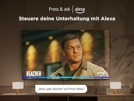 TCL 43T6C 43-tolline QLED 4K HDR-teler, nutikas Fire-teler Dolby Visioni ja Atmose, HDR10+, hääljuhtimise ja funktsiooniga „Küsi Alexalt“