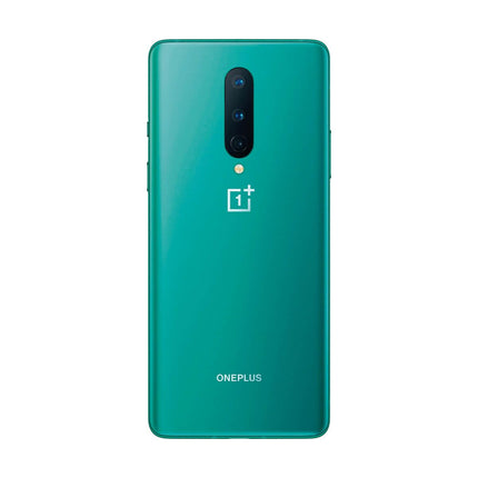OnePlus 8 (5G) nutitelefon ilma lepinguta, 12 GB + 256 GB salvestusruumi, 6,55-tolline AMOLED 90Hz ekraan, 4300 mAh aku, kolmekordne kaamera, kahekordne SIM-kaart - roheline