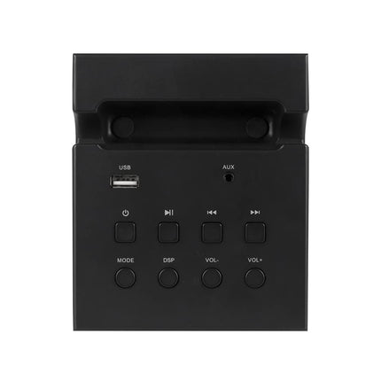 NGS Sky Charm - 50W Bluetooth-kõlar kaugjuhtimispuldi, optilise sisendi, USB, FM-raadio ja AUX-sisendiga (SKYCHARM 2.1)
