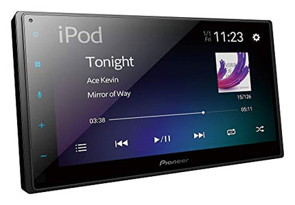 Pioneer SPH-DA160DAB-AN, 6,8-tolline 2-DIN meediavastuvõtja Apple CarPlay, Android Auto, DAB+ ja Bluetoothiga, sh DAB-antenn