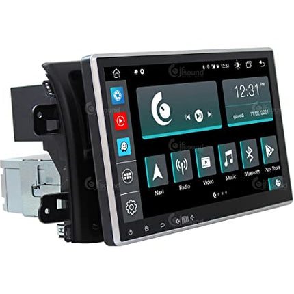 Jf Sound auto helisüsteem, eritellimusel valmistatud autoraadio Ducato 8 2021-22 Android GPS Bluetooth WiFi DAB USB Full HD ekraan 10.1" Easyconnect 8-tuumaline protsessor häälkäsklused, must, JF-011-X9-D8