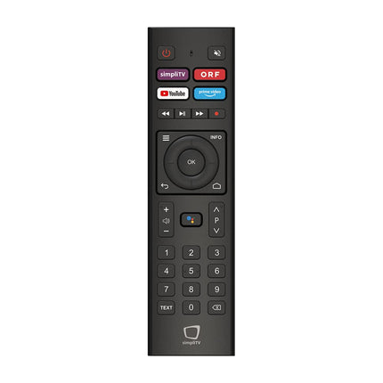 STRONG SRT-4150 simpliONE satelliitvastuvõtja ja Androidi voogedastusboks (4k UHD, Android TV, salvestamine/taaskäivitamine/kordus, otseülekanne, Google Play pood) must