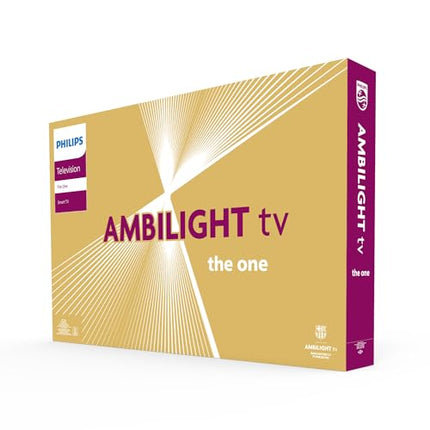 Philips Ambilight 50PUS8909 4K LED Smart TV - 50-inch display with pixel-precise Ultra HD Titan OS platform and Dolby Atmos sound. Works with Alexa and Google Assistant - Anthracite Gray