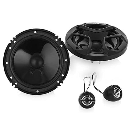 JVC CS-JS600 komponentkõlar (16 cm, 2-suunaline) must