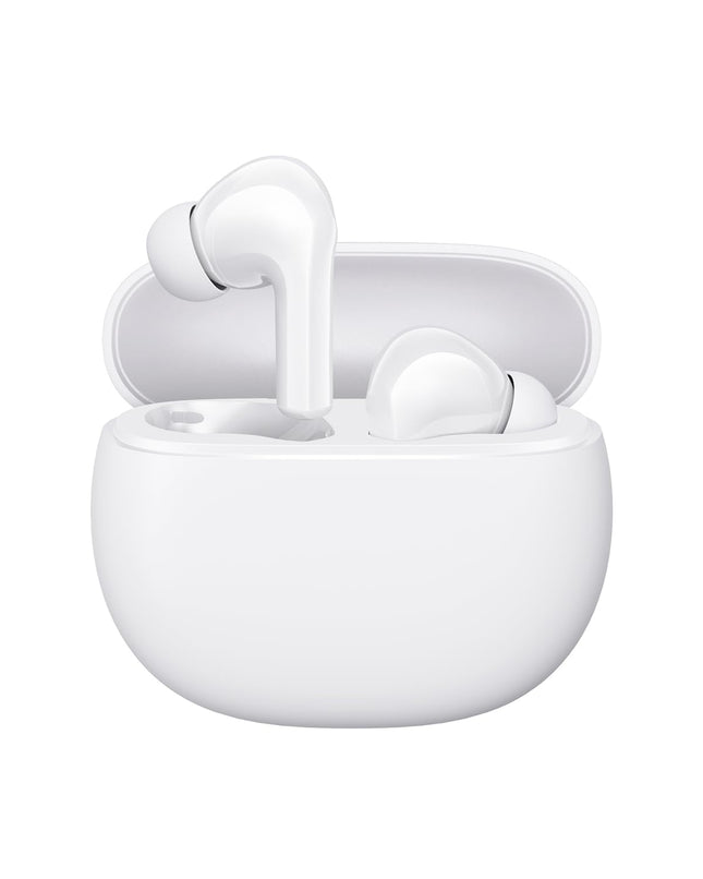 Xiaomi Redmi Buds 4 Active Bluetooth 5.3 kõrvasisesed kõrvaklapid, võimas bass, nutikas puutetundlikkus ja kuni 28-tunnine aku tööiga - valged