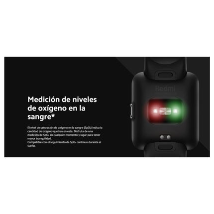 Xiaomi Redmi Watch Lite 2 nutikell (1,55" TFT LCD puuteekraan; pulsi ja unetsükli mõõtmine/jälgimine; GPS; õhurõhk ja kõrgusemõõtja; 17 spordirežiimi; 5 sularahaautomaati; 10-päevane aku tööiga) must