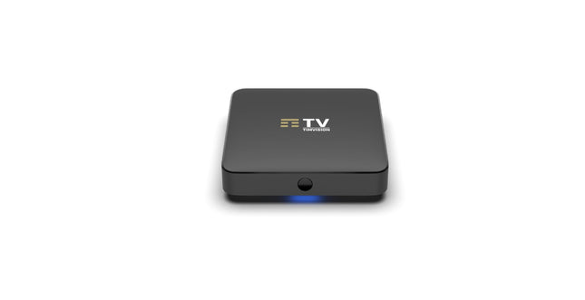 Tim Vision Box Technicolor Jade dekooder TIM Android TV 10 integreeritud DVB-T2 standardiga