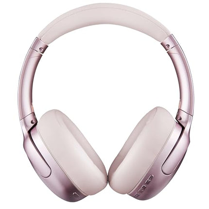 Intenso O400HA kõrvaklapid - hübriidne aktiivne mürasummutus, kuni 75 tundi aku tööiga ja Bluetooth 5.3, muusikarežiimi, läbipaistvusrežiimi ja kiirlaadimisega, roosad