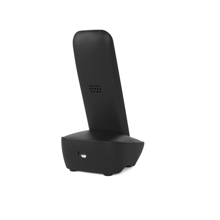 COCOMM DT100 juhtmeta telefon 4G Volte SIM-kaardi ja laadimisalusega, DECT-vorming, Bluetooth, koduseks kasutamiseks, professionaalseks kasutamiseks, hõlpsasti kasutatav, must