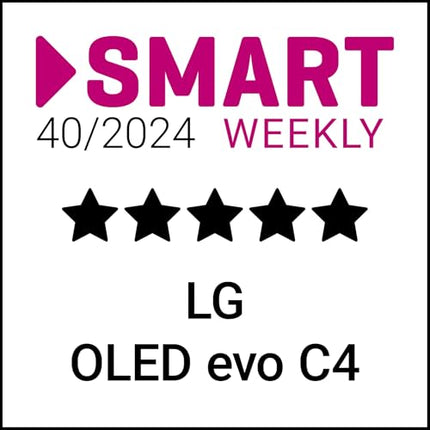 LG OLED48C47LA televiisor 48" (121 cm) OLED evo televiisor (α9 Gen7 4K tehisintellektiga protsessor, webOS 24, Dolby Vision, kuni 120 Hz) [mudeliaasta 2024]