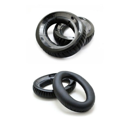 Geekria QuickFit proteiinist nahast vahetuskõrvapadjad Sennheiser PXC450, PXC350, PC350, HME95, HMEC250 kõrvaklappidele, kõrvapadjad, peakomplekti kõrvapadjad, remondiosad (mustad)