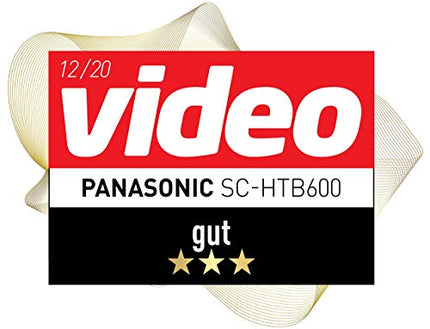 Panasonic SC-HTB600EGK 2.1 heliriba juhtmevaba subwooferiga (Dolby Atmos, Bluetooth, HDMI, 360 vatti RMS) must