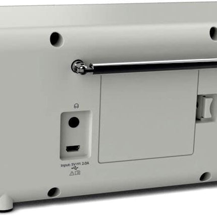 Pure Elan Connect+ kõik-ühes stereo internetiraadio DAB+ ja Bluetooth 5.0-ga (DAB/DAB+ ja FM-raadio, internetiraadio, TFT-ekraan, 20 jaama eelseadistust, muusika voogedastus, taskuhäälingud) kivihall