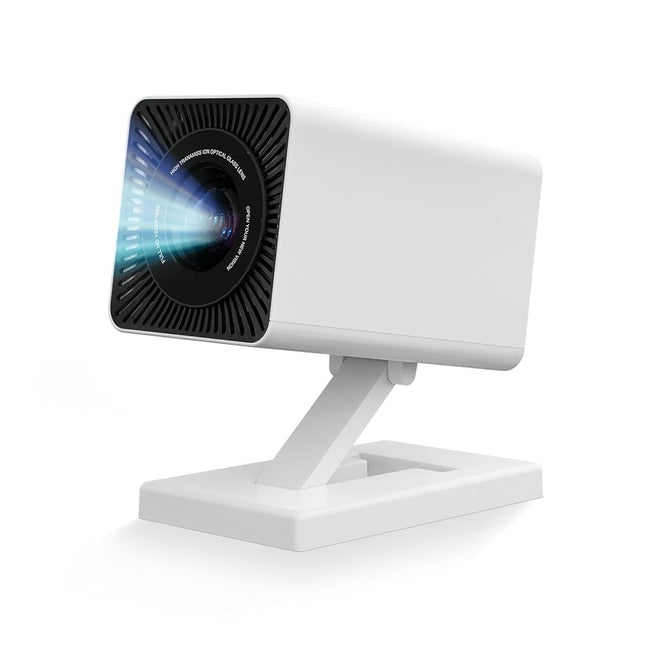 Miniprojektor 4K miniprojektor WiFi6 ja Bluetooth 5.0, 150 ANSI luumenit kaasaskantav videoprojektor, automaatne vertikaalne korrektsioon ja 130 tolli, kodukino nutiprojektor, mis ühildub telefoni/arvuti/HDMI USB-ga