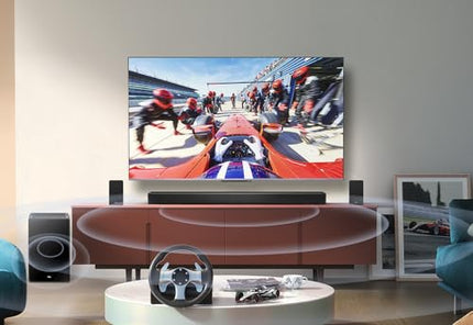 TCL Q85H 7.1.4-kanaliline RayDanz Technology heliriba juhtmevaba subwooferi ja kõlaritega