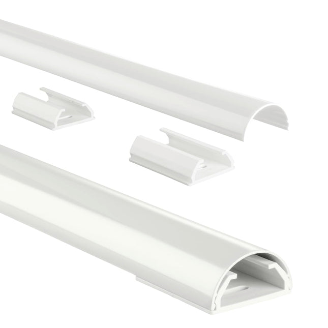 Hama cable duct (L x W x H) 1100 x 33 x 18 mm, 1 piece, white
