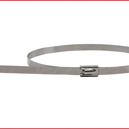 KS Tools 115.1594 roostevabast terasest kaablisidemed kuullukuga, 4,6 x 500 mm