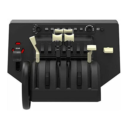 Honeycomb Aeronautical Bravo Throttle Quadrant with Auto Pilot &amp; Annunciator Panel in aviation quality for flight simulator, Universal control system for simmer and pilots [video game]