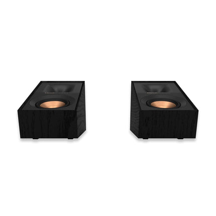 Klipsch R-40SA Black (Pair) - Surround Dolby Atmos Speakers for Home Theater Projection Ceiling