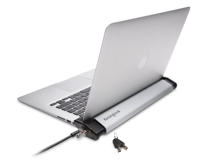 Kensington K64453WW Laptop Locking Station 2.0 with MicroSaver 2.0 for Apple MacBooks and Ultra-Slim Notebooks Silver/Black